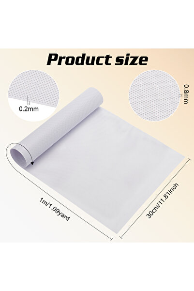 Choice1 شبكة عين مخصصة لبدلة الفرو AECH04-11519، شبكة بلاستيكية بيضاء من مادة...