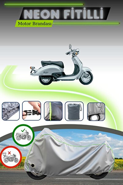 Cemku Fast قماش رمادي اللون متوافق مع نيون فيتيل هوندا شادو إس آر إكس 90 متوا...