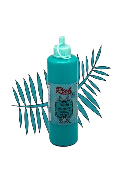 Rich Supertrend Multi Surface Her Yüzey İçin Akrilik Boya 500 cc. 2202 AQUA