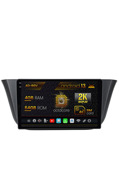 AutoDrop Navigatie Iveco Daily (2013+),Android 13,V-Octa/4GB RAM+64GB ROM,9.5"