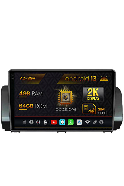 AutoDrop Navigatie Dacia Sandero (2021-Prezent),Android 13,V-Octa/4GB RAM+64G...