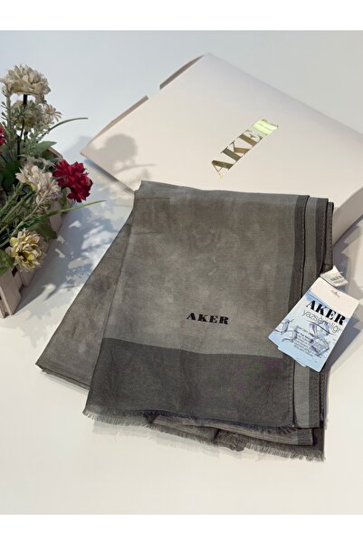 Aker Yaz Serinliği Bulut Desen Şal