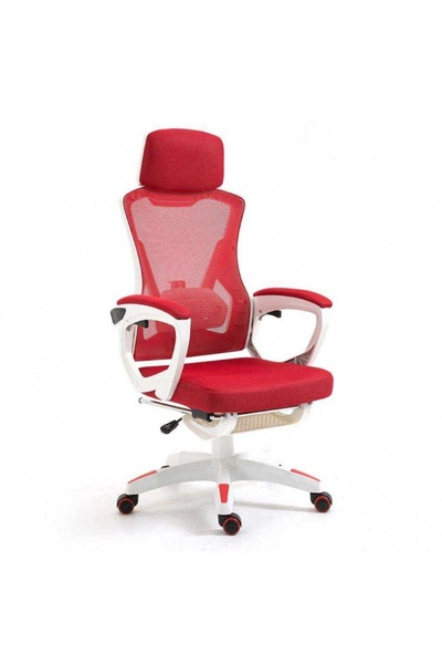 NOVEM Height Adjustable Foam & Fibre Blend Swivel Mesh Office Chair with Comfortable Armrests