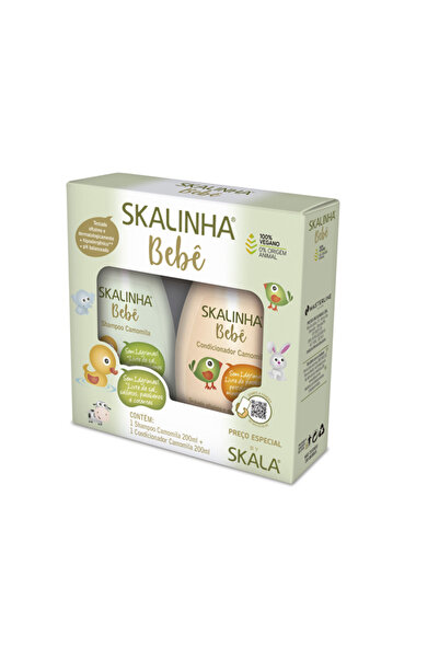 SKALA سكالا مجموعة سكالينها بيبي بالبابونج شامبو بلسم