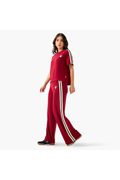 SP Characters Chr L Rib Loose Fit Pant With Badge Set