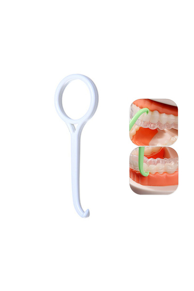 L&Wen Orthodontic Aligner Remover, Aligner Remover Tool for Invisible Removable Braces, 1 Piece (White)