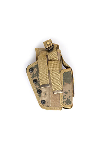 Outdoor One Cırt Cırtlı 9mm Bel Kılıfı – Kamuflaj