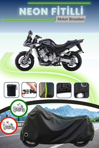 Cemku Fast غطاء محرك ياماها FZS1000 متوافق مع نيون فيتيللي متوافق مع بلاك ليك