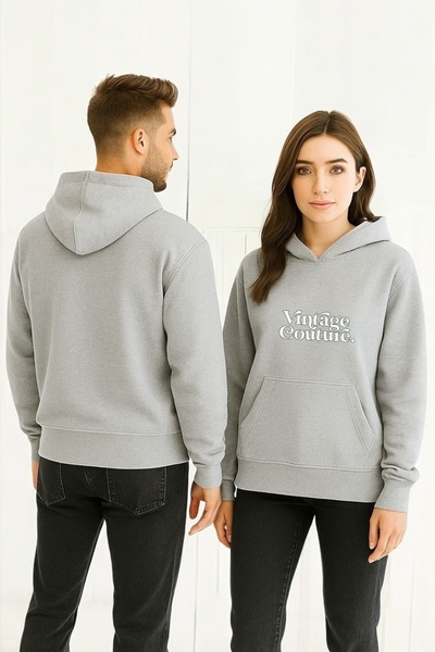 ArtYus سترة بقلنسوة مطبوعة ملونة من فينتاج كوتور