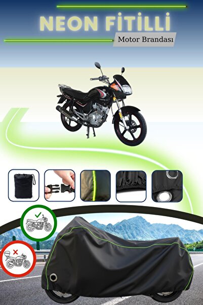 Cemku Fast غطاء محرك أسود متوافق مع نيون فيتيل أورورا AR 125-43 يبيري