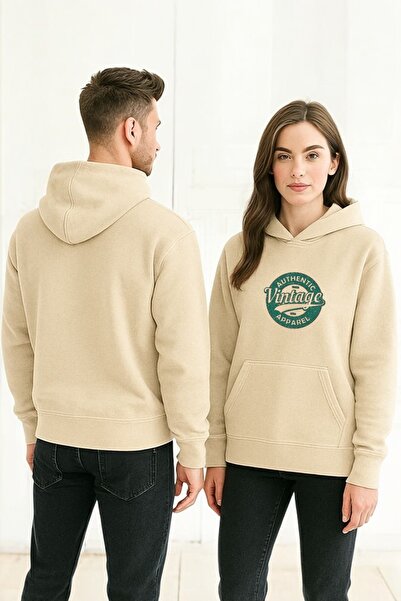 ArtYus Vintage Colorat cu imprimeu cu glugă Swea tricou