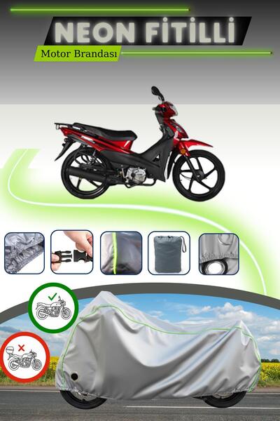 Cemku Fast Gray Lock Compatible Neon Corded Kuba Rainbow Compatible Motorcycl...