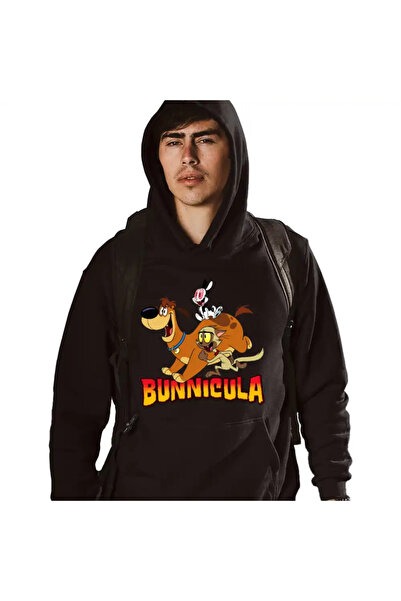 OEM Ανδρικό Φούτερ με Κουκούλα Bunnicula Draculas Vampire Bunny