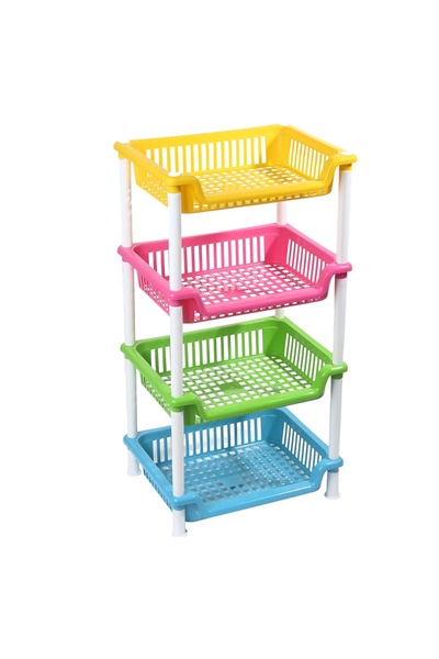 COCONALY Rectangular storage basket - 4 drawers
