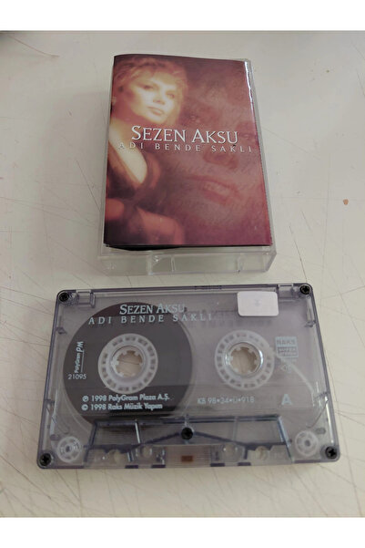 Plakperest Sezen Aksu – Adı Bende Saklı - 1998 Türkiye Basım Kaset-2.el