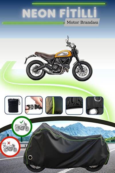 Cemku Fast غطاء محرك متوافق مع نيون فيتيلي دوكاتي سكرامبلر كلاسيك من بلاك ليكت