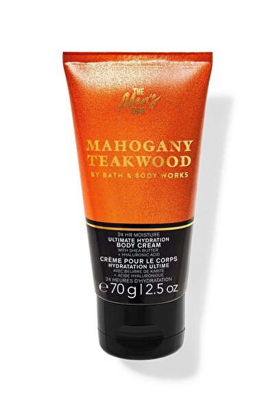 Bath & Body Works Mahogany Teakwood Seyahat Boy Vücut Kremi 70 g