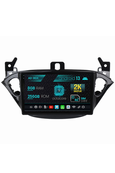 AutoDrop Navigatie Opel Corsa E/Adam (2013-2019), Android 13, X-Octa/8GB RAM ...