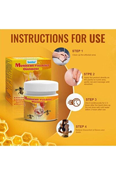 fulina Bee Venom Pain Relief Cream,Muscle Care Cream,for Relieve Sore Joint,Muscles Joints,Knees Feet,20g