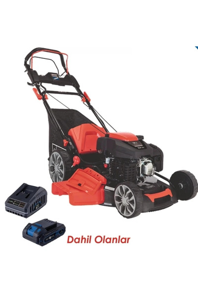 Scheppach MS225 6Hp 53CM Hibrit Çim Biçme Makinesi