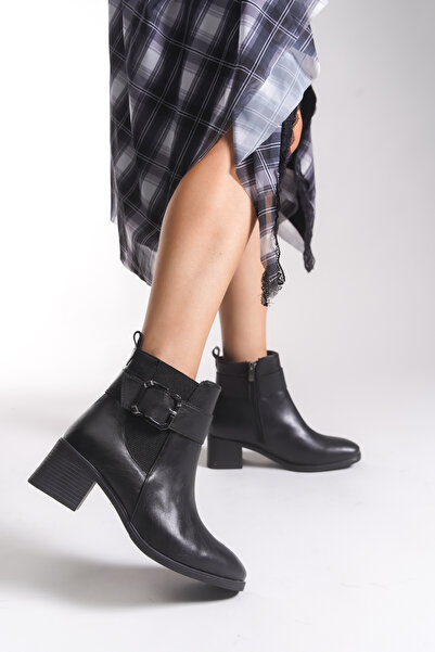 Riccon Mylryll Kadın Bot 0012640 Siyah Cilt