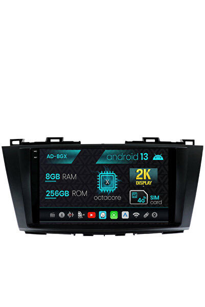 AutoDrop Navigatie Mazda 5 (2010-2015), Android 13, X-Octa/8GB RAM + 256GB RO...