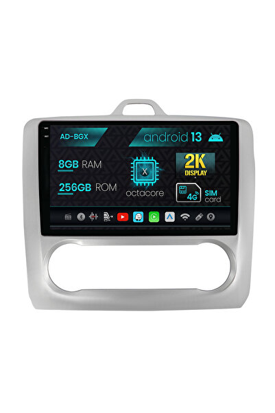 AutoDrop Navigatie Ford Focus MK2 (04-11)Clima automata,Android 13,X-Octa/8GB...