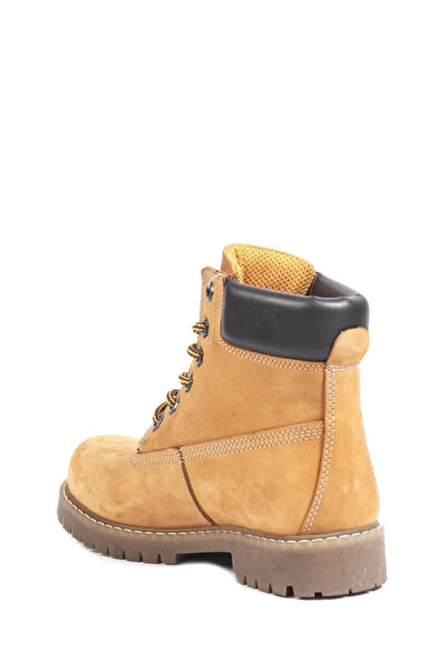 Bulldozer Genuine Leather Nubuck Yellow Women's Boots & Booties 240601