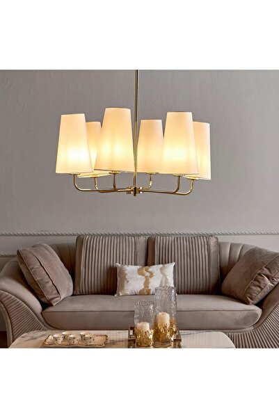 Generic Suntha 6-Lights Metal Chandelier