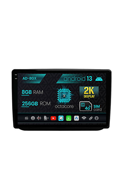 AutoDrop Navigatie Skoda Fabia (2007-2014), Android 13, X-Octa/8GB RAM + 256G...