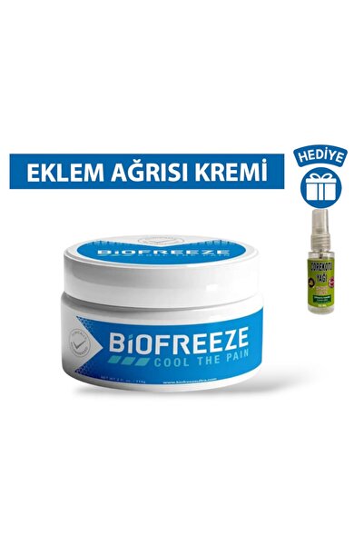 CİTY ZONE Biofreeze Kas, Eklem, Vücut Ağrılarında Etkili Bitkisel Krem 150 ML + Çörek Otu Yağı HEDİYE