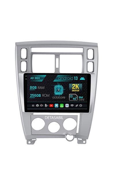 AutoDrop Navigatie Hyundai Tucson (2004-2009), Android 13, X-Octa/8GB RAM + 2...