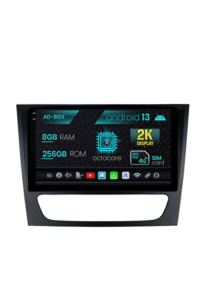 AutoDrop Navigatie Mercedes Benz W211/CLS, Android 13, X-Octa/8GB RAM + 256GB...