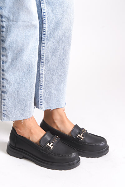 Riccon Women's Loafer 0012500 Black