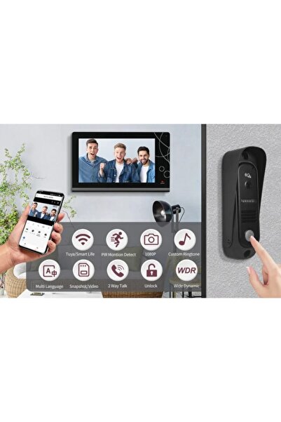 Cristalis Sale Intelligent Video Intercom System, CRISTALIS SALE™ with 7-inch Screen and Wireless Connectivity