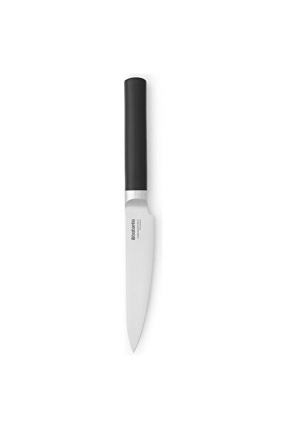 Brabantia Cuțit de carne Profile 1003294, 15,4 cm, oțel călit, rezistent la zgârieturi și coroziune, negru
