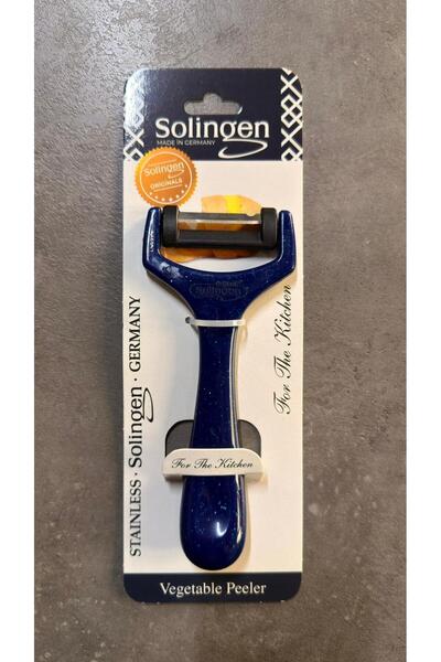 PDESİGN P-Design Solingen Silvery Horizontal Peeler Dark Blue Color