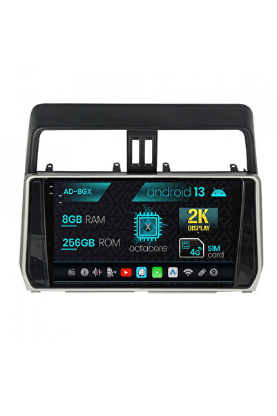 AutoDrop Navigatie Toyota Land Cruiser/Prado J150 (18+) Android 13, X-Octa/8G...