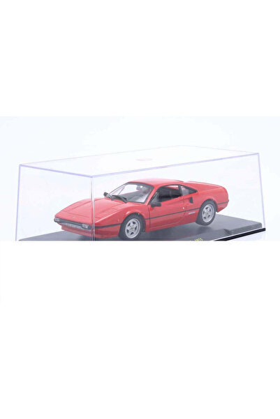 BBURAGO Ferrari 308 GTB 1975 cu vitrină din plexiglas - 1/24