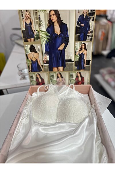 JEREMY Saten Gecelik Seti