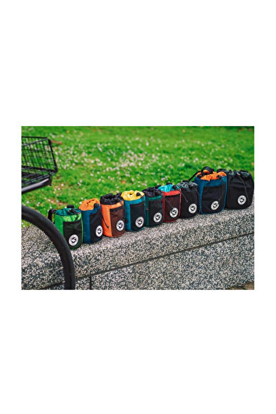 Generic Bicycle Handlebar Bag with Water Bottle Holder – Small Green Bike Pouch for Mountain & Road Cycling