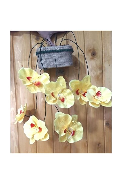 Lucille Craftshop Hanging Planter with Orchid, 38 cm