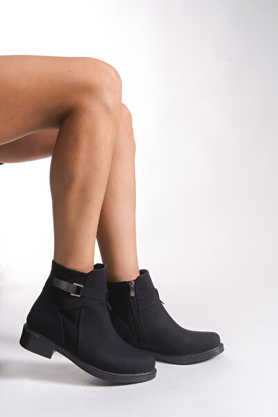 Riccon Crisrathla Kadın Bot 0012099 Mat Siyah