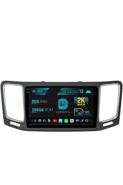 AutoDrop Navigatie Volkswagen Sharan (2010-2018), Android 13, X-Octa/8GB RAM ...