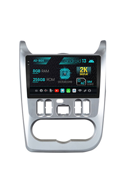 AutoDrop Navigatie Dacia Logan, Duster, Sandero (2009-2013), Android 13, X-Oc...