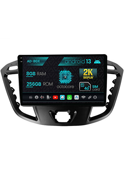 AutoDrop Navigatie Ford Transit/Tourneo (2012-2020), Android 13, X-Octa/8GB R...