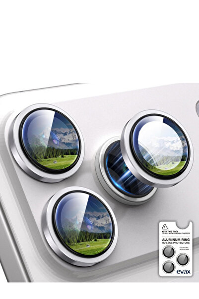 Evax (Armor Lens) iPhone 17 Pro Max / 17 Pro Uyumlu Kolay Kutulum Aparatlı Ka...