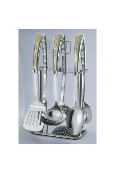 ORIAN مجموعة من 7 ملاعق من الفولاذ المقاوم للصدأ