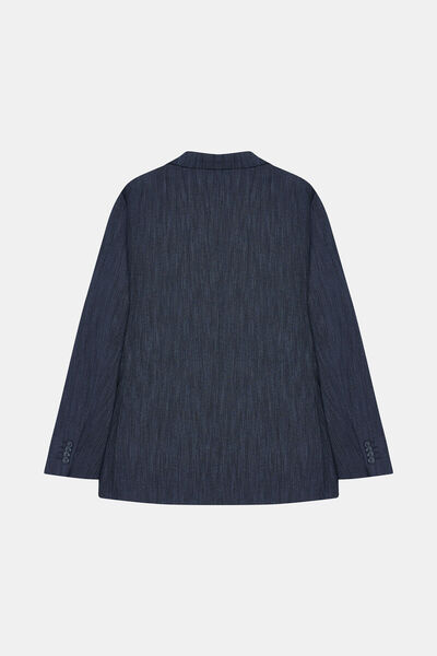 W Collection LACİVERT DÜĞMELİ CEKET