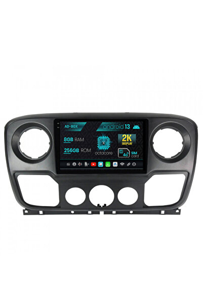 AutoDrop Navigatie Opel Movano/Renault Master/Nissan NV400(11-21)Android 13,X...